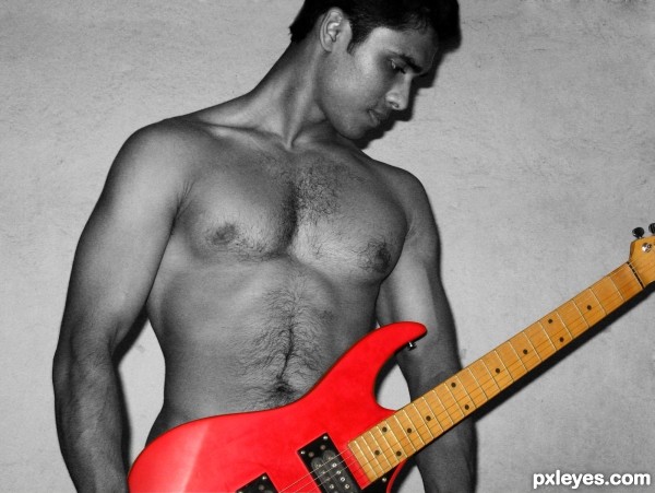Red Guitar...